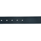 BLT2012 Classic Black Leather Belt with Buffalo Nickel