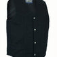 DM910 Men's Traditional Denim Vest with Plain Sides