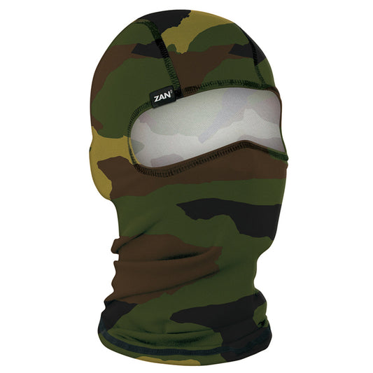 WBP118 Balaclava Polyester- Woodland Camo