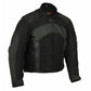 DS750BK Men's Mesh/ Leather Padded Jacket