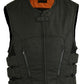 DS112BK Men's Textile Updated SWAT Team Style Vest