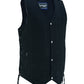 DM914TALL Men's Ten Pocket Denim Utility Vest - TALL