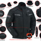 DS4615 Advance Touring Textile Motorcycle Jacket for Men - Black