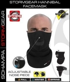 VNG006 StormGear Hanibal Facemask w/ Velcro Closure/ Nose Opening