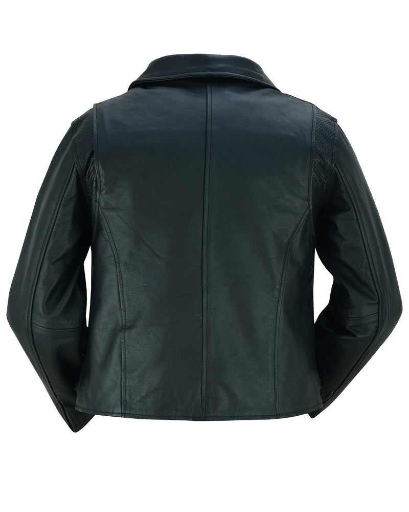 DS804 Women&#039;s Updated Stylish M/C Jacket