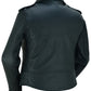 DS850 Women's Classic Plain Side Fitted M/C Style Jacket