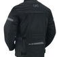 DS4615 Advance Touring Textile Motorcycle Jacket for Men - Black