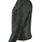 DS894 Women&#039;s Modern Longer Beltless Biker Jacket