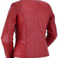 DS5501 Cabernet - Women's Fashion Leather Jacket